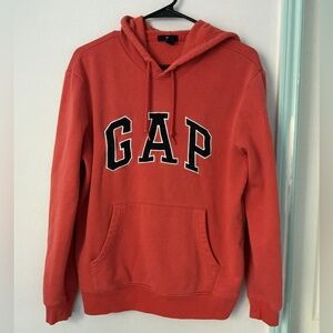 GAP Men's Red Hoodie Sweater Sz S